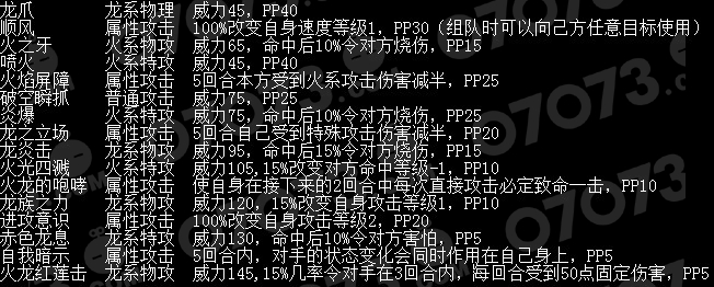 赛尔号克拉尼特技能表