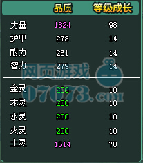 部落守卫战宠物品质组合