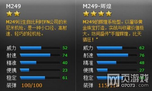 ���߾�ӢM249�Ի�����ͼ�Ľ���