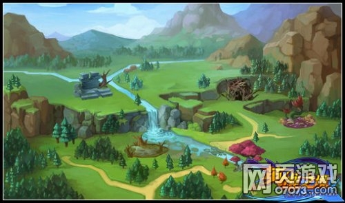 英雄之境格鲁森林场景截图
