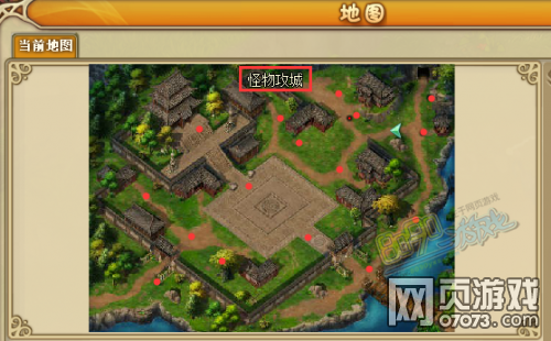 RO仙境物语怪物攻城怎么分布的