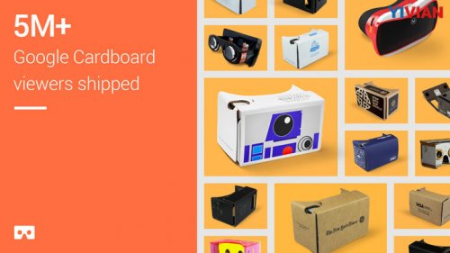 谷歌Cardboard成绩单 500万销量2500万装机量