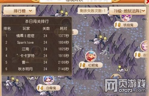 梦幻西游手游地狱法阵2第4关象鼻鬼