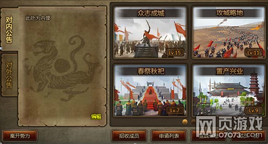 【笑谈红尘出品】势力篇首篇——基本功能