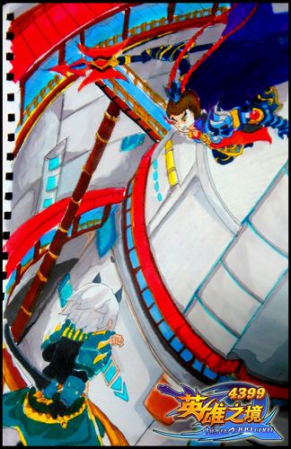 Ӣ��֮���滭��Ʒ-��ս�Ͻ�֮��