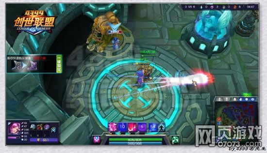 创世联盟小乔W技能展示解析