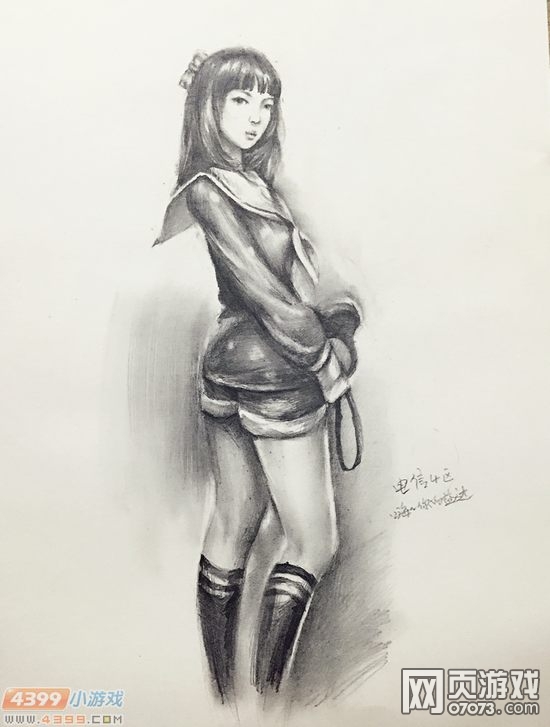 生死狙击玩家手绘-紫萱妹子_07073生死狙击网页游戏官网