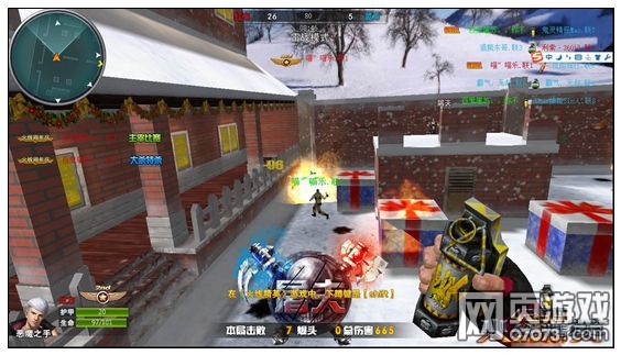 火线精英圣诞广场雷战玩法