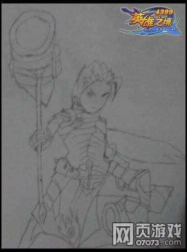 Ӣ��֮���滭��Ʒ-սʿ