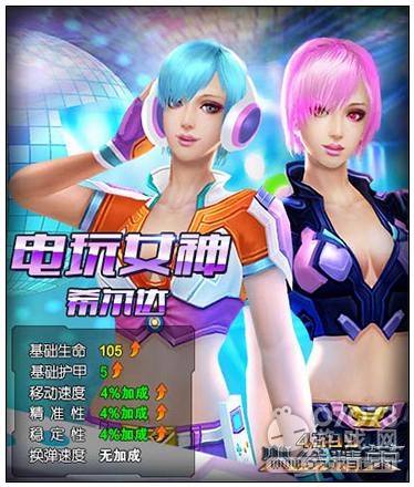 火線精英電玩女神-希爾達