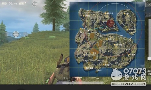 荒野行动新手跑圈最优路线 躲避信号圈