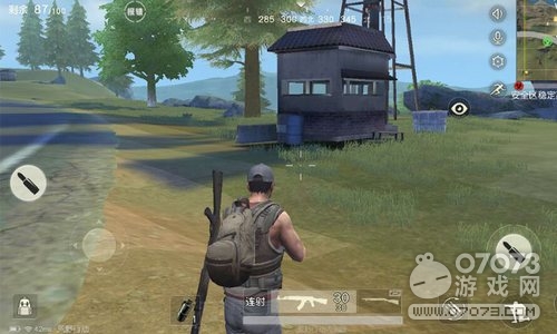 荒野行动缆车区刷车点 缆车区地图资源