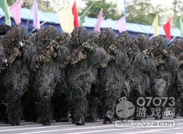 荒野行动各国吉利服汇总 吉利服绿的发光