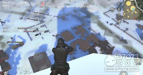 荒野行动上帝视角疯狂淘汰三大区域