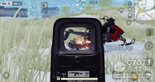 荒野行动飓风突击 雪地摩托驰骋雪域如履平地