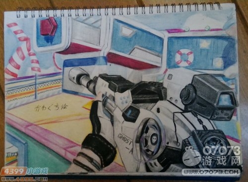 生死狙击玩家手绘 手绘幽灵双子壹