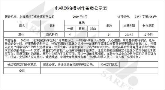 三体将拍电视剧 三体电视剧预计9月开拍