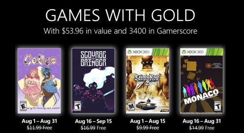 Xbox金会员8月会免 《灾厄逆刃》、《黑道圣徒2》等