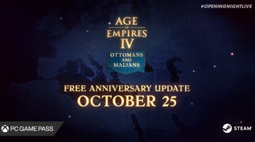 《帝国时代4》免费更新宣传片 奥斯曼与马里10月上线