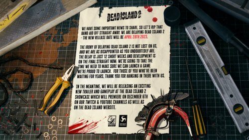 冒险新作《死亡岛2》宣布跳票 将于2023年4月28日发售