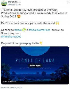 《拉娜的星球》官宣明年春季发售 首发加入XGP