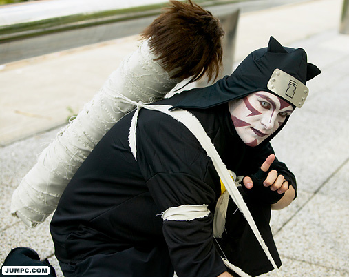 火影忍者老外cos勘九郎 口味如何(6)